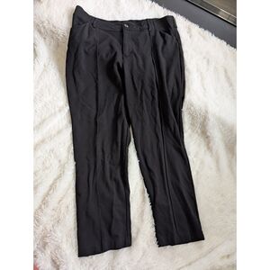 Lee Riders Stretchy Black Slim Ankle Dress Work Pants Women's Size 14